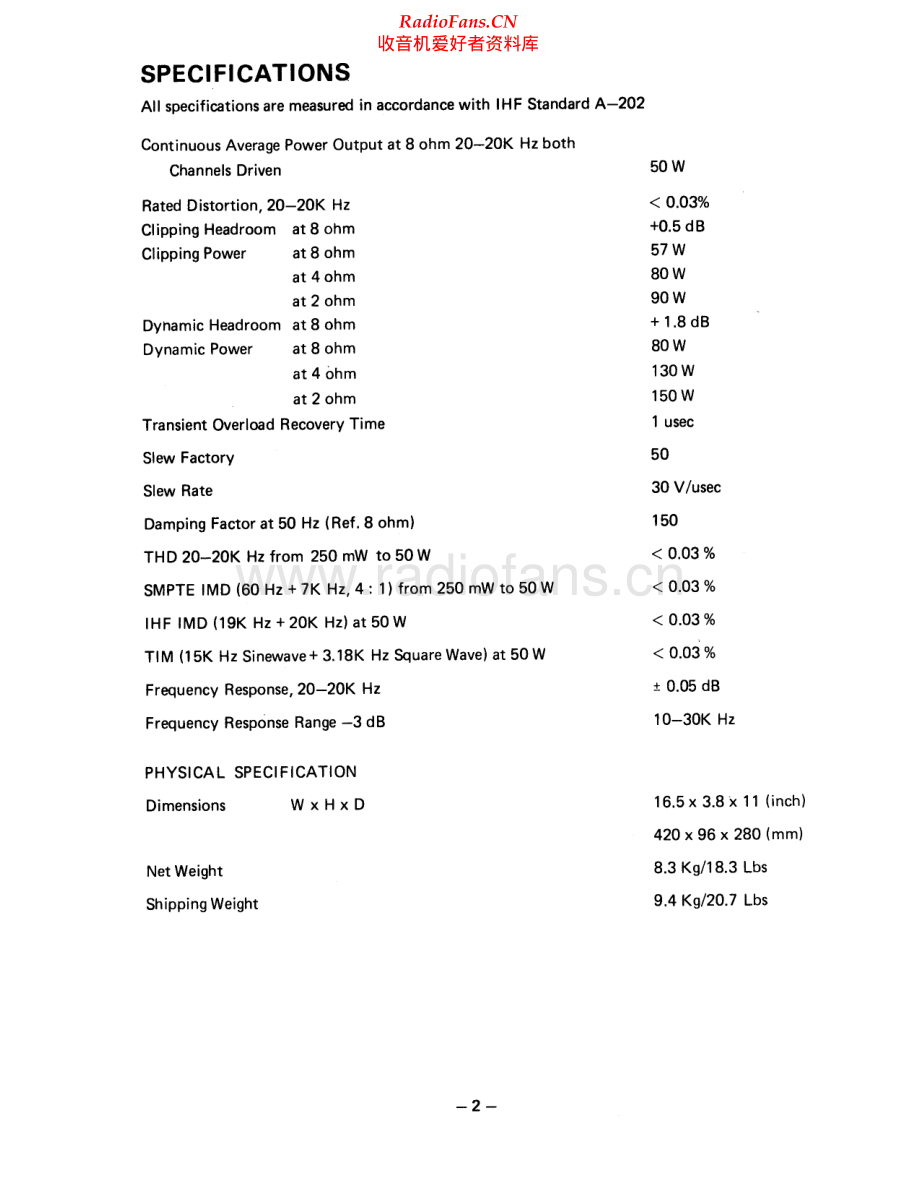 NAD-2140-pwr-sm 维修电路原理图.pdf_第2页