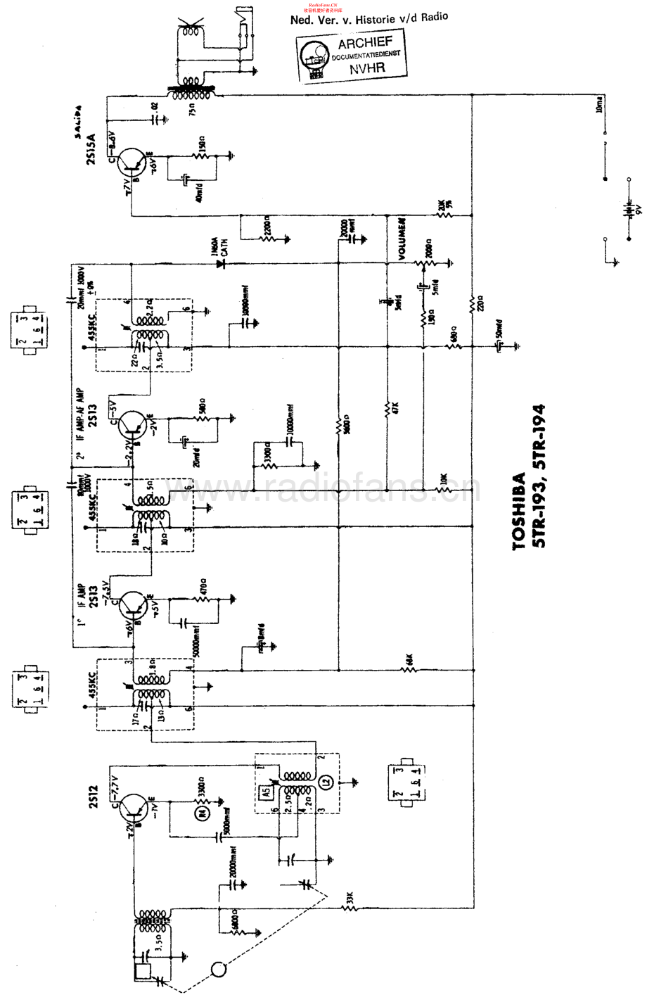 Toshiba-5TR193-pr-sch 维修电路原理图.pdf_第1页