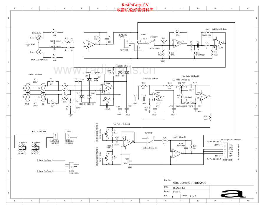 JBL-PB12-sub-sch 维修电路原理图.pdf_第1页