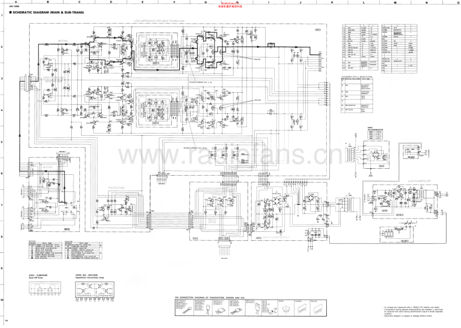 Yamaha-AX1090-int-sch(1) 维修电路原理图.pdf_第2页