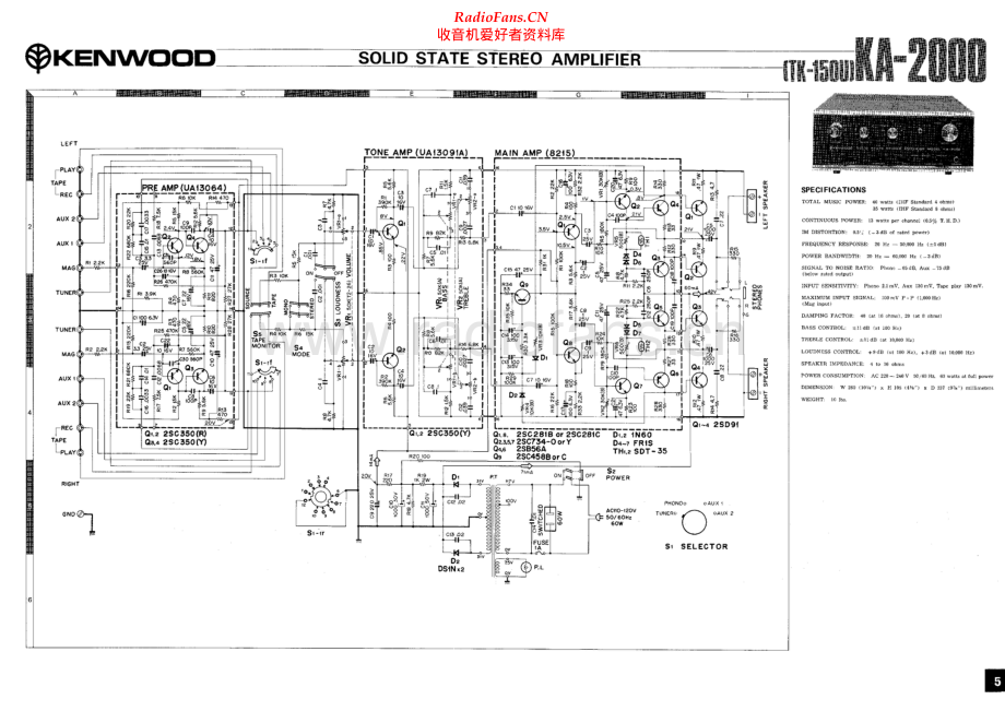 Kenwood-TK150U-int-sm 维修电路原理图.pdf_第1页