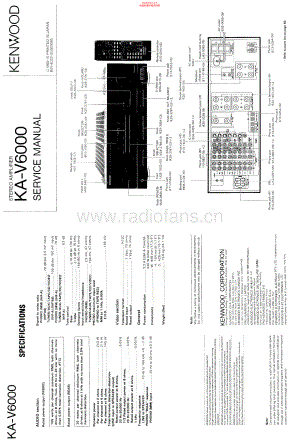 Kenwood-KAV6000-int-sm 维修电路原理图.pdf