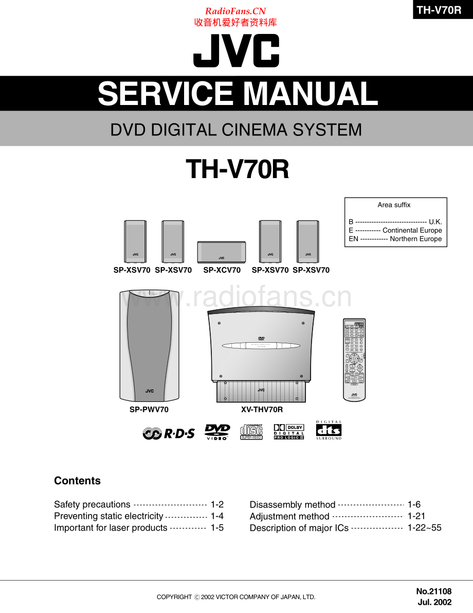 JVC-THV70R-ddcs-sm 维修电路原理图.pdf_第1页