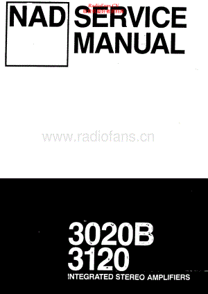 NAD-3020B-int-sm 维修电路原理图.pdf