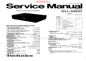 Technics-SUA800-int-sm(1) 维修电路原理图.pdf