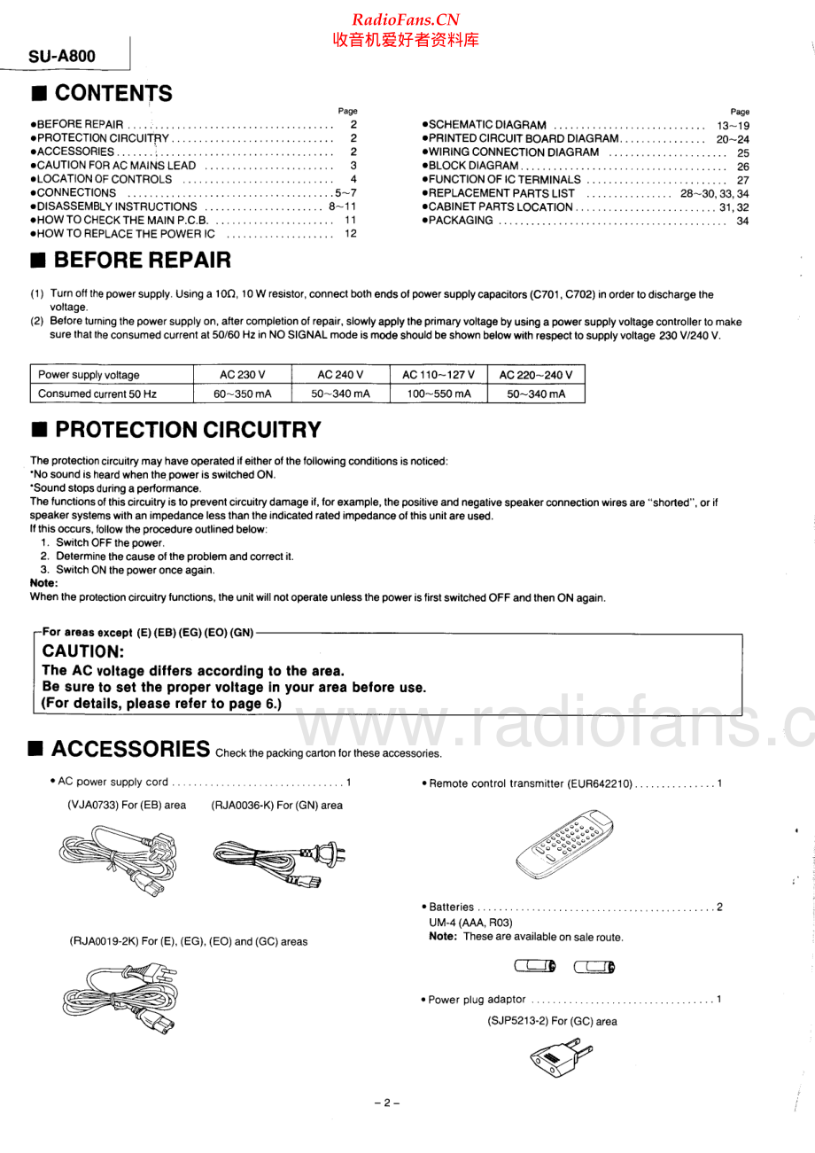 Technics-SUA800-int-sm(1) 维修电路原理图.pdf_第2页