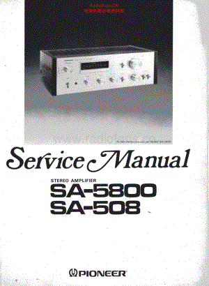 Pioneer-SA5800-int-sm 维修电路原理图.pdf