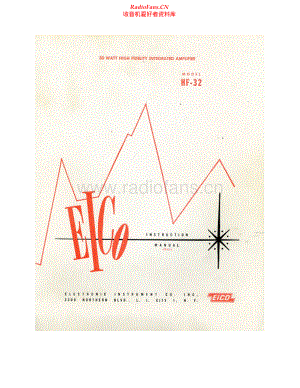 Eico-HF32-int-sch维修电路原理图.pdf