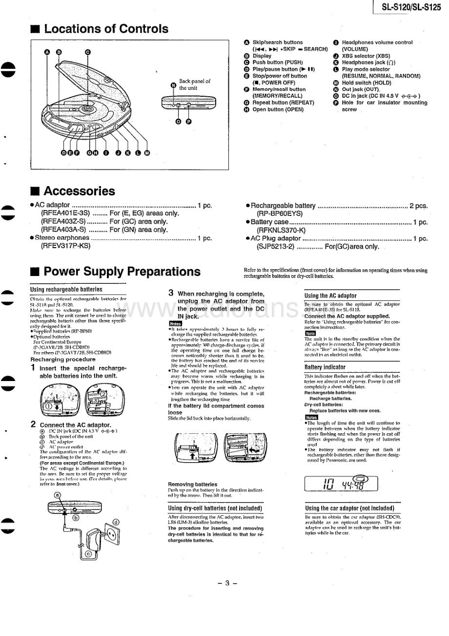 Technics-SLS120-dm-sm(1) 维修电路原理图.pdf_第3页