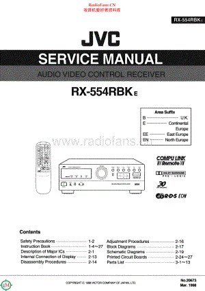 JVC-RX554RBK-avr-sm 维修电路原理图.pdf