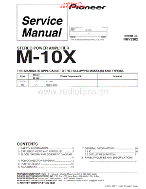 Pioneer-M10X-pwr-sm 维修电路原理图.pdf