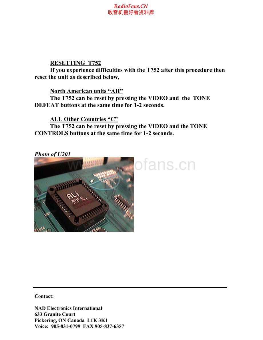 NAD-T752-avr-si2 维修电路原理图.pdf_第2页