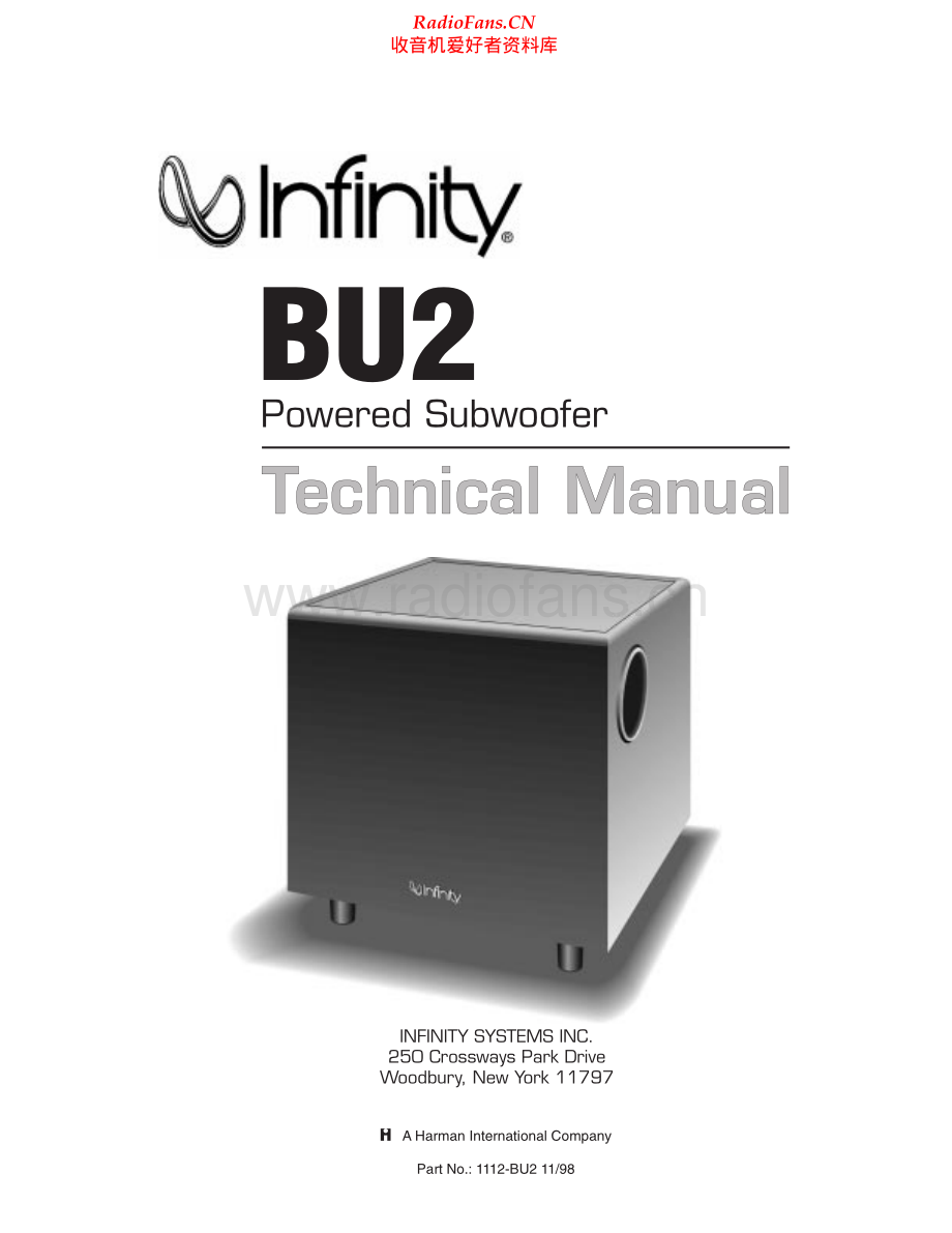 Infinity-BU2-sub-sm 维修电路原理图.pdf_第1页