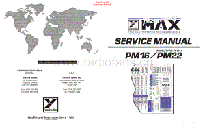 Yorkville-PM22-mix-sm 维修电路原理图.pdf