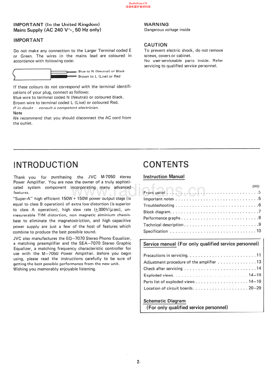 JVC-M7050-pwr-sm 维修电路原理图.pdf_第2页