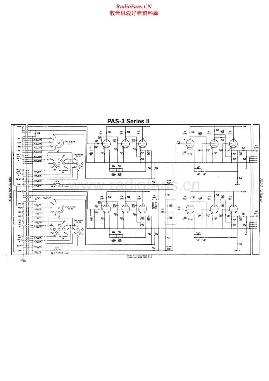 Dynaco-PAS3II-pre-sch维修电路原理图.pdf_第1页