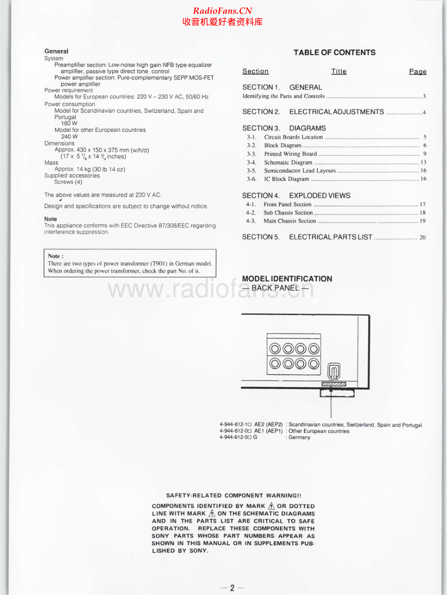 Sony-TAF505ES-int-sm 维修电路原理图.pdf_第2页