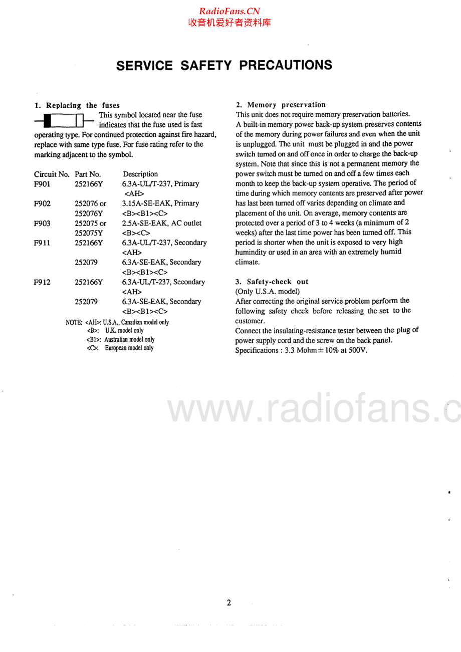 NAD-AV716-avr-sm 维修电路原理图.pdf_第2页