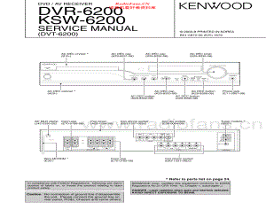 Kenwood-DVR6200-avr-sm 维修电路原理图.pdf