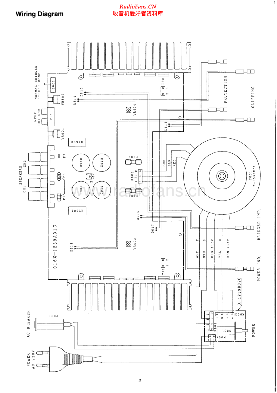 Rotel-RB951-pwr-sm 维修电路原理图.pdf_第2页