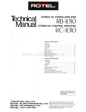 Rotel-RB1010-pwr-sm 维修电路原理图.pdf