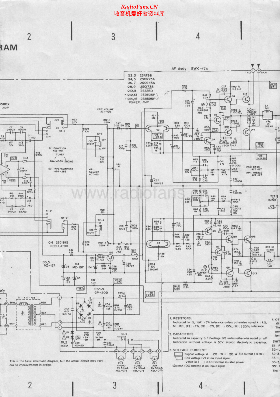 Pioneer-SA420-int-sch 维修电路原理图.pdf_第2页