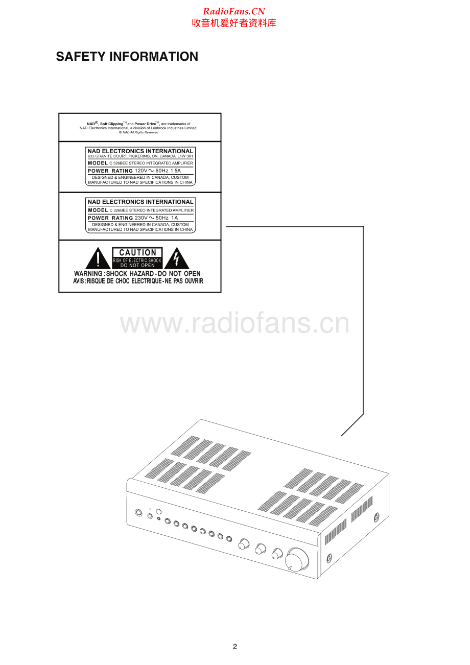 NAD-C326BEE-int-sm 维修电路原理图.pdf_第2页