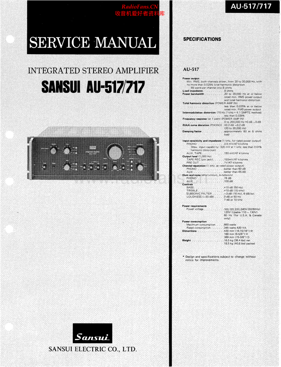 Sansui-AU717-int-sm 维修电路原理图.pdf_第1页