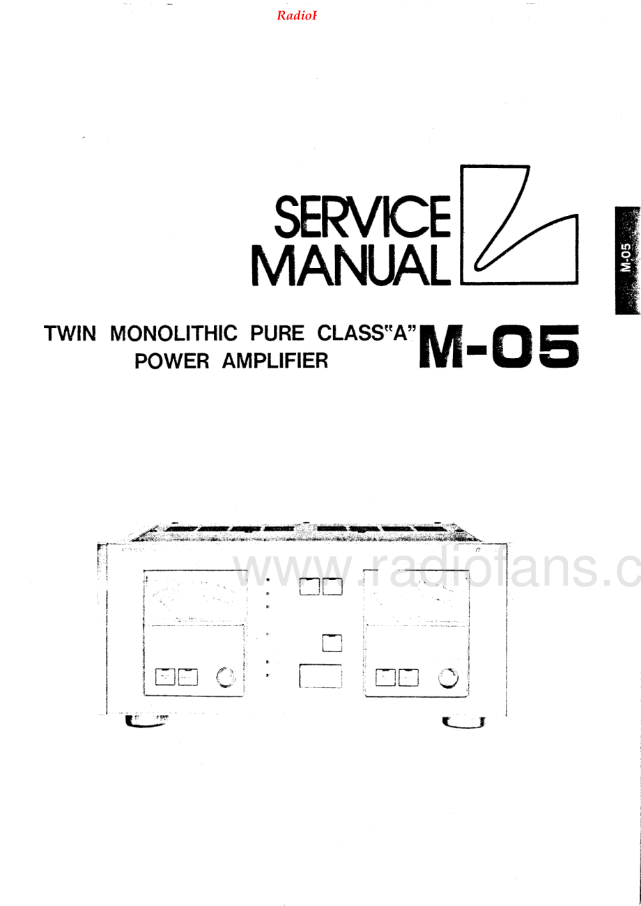 Luxman-M05-pwr-sm 维修电路原理图.pdf_第1页