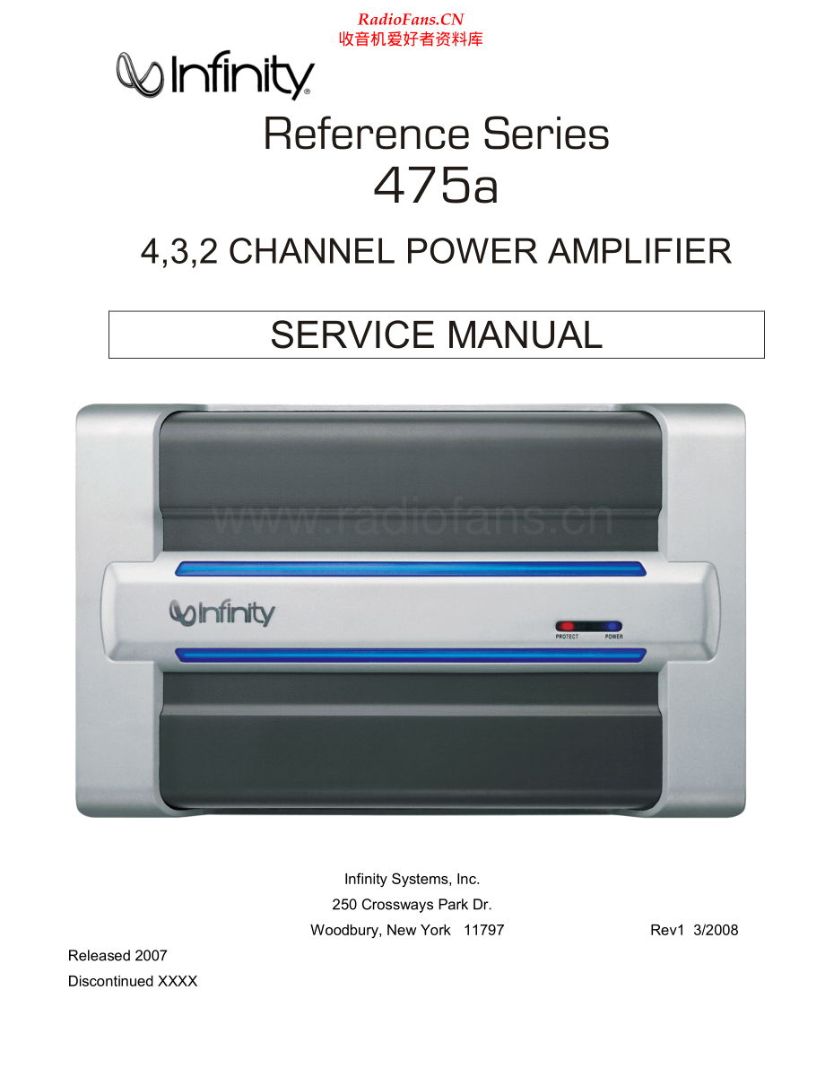 Infinity-475A-pwr-sm 维修电路原理图.pdf_第1页