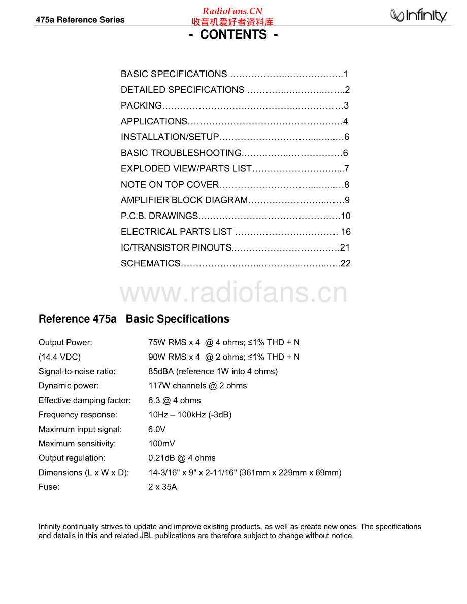 Infinity-475A-pwr-sm 维修电路原理图.pdf_第2页