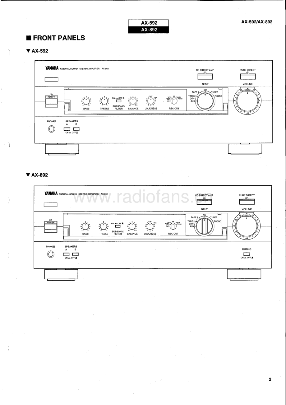 Yamaha-AX892-int-sm(1) 维修电路原理图.pdf_第3页