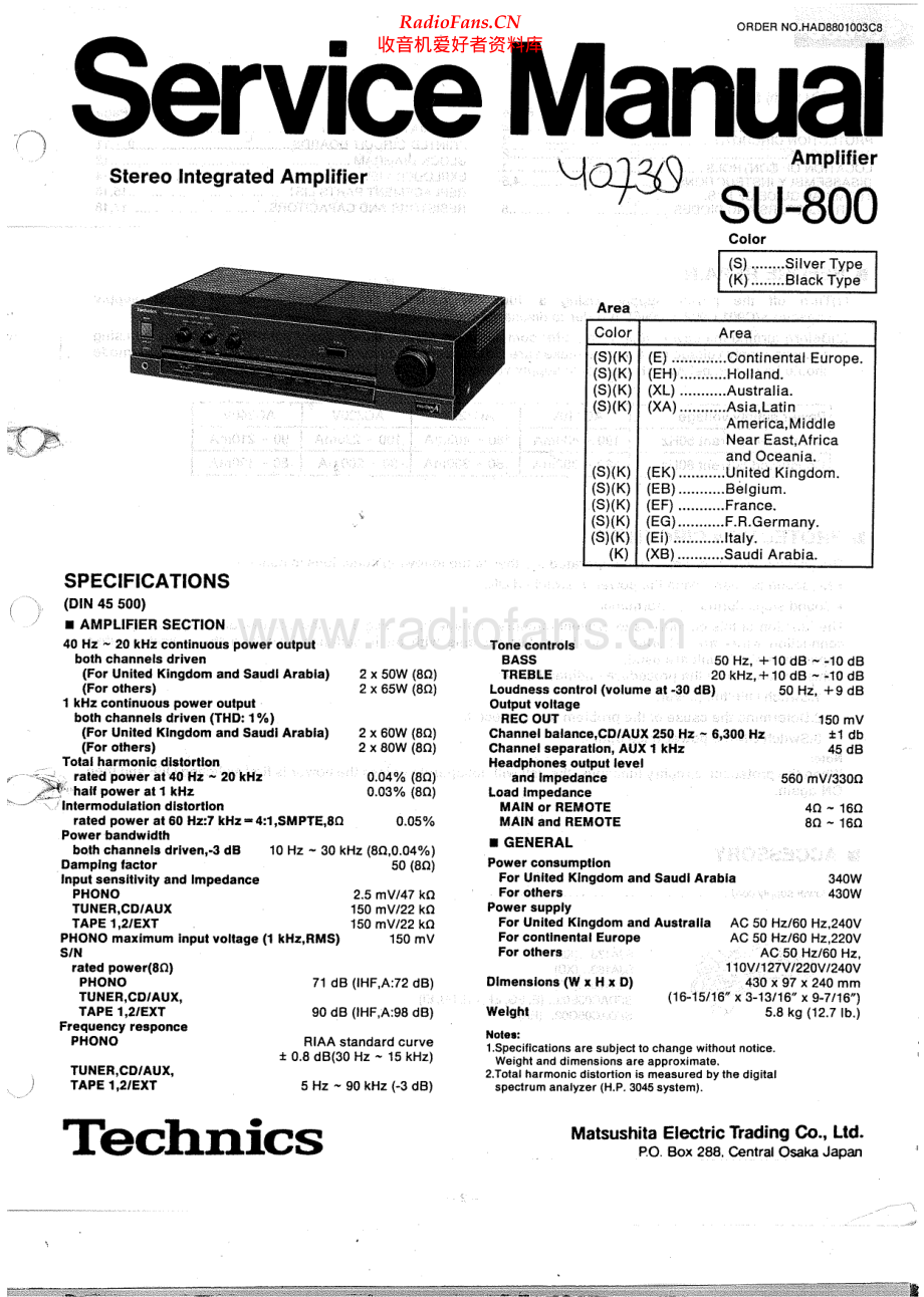 Technics-SU800-int-sm(1) 维修电路原理图.pdf_第1页