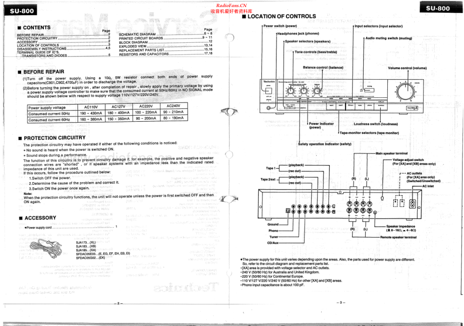 Technics-SU800-int-sm(1) 维修电路原理图.pdf_第2页