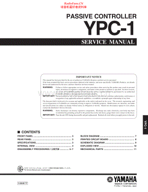 Yamaha-YPC1-pre-sm(1) 维修电路原理图.pdf
