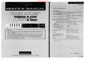 Sansui-A1001-int-sm 维修电路原理图.pdf