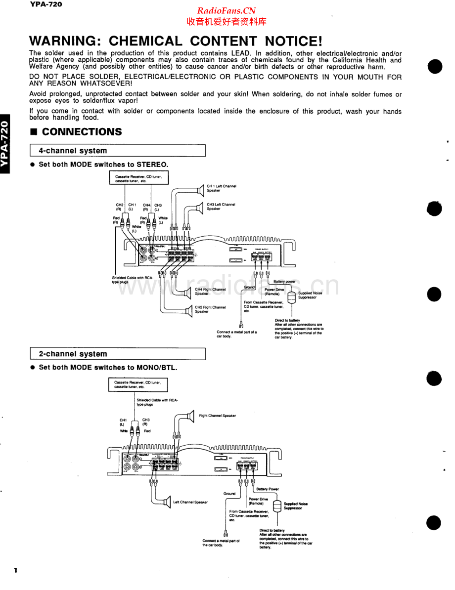 Yamaha-YPA720-pwr-sm(1) 维修电路原理图.pdf_第2页