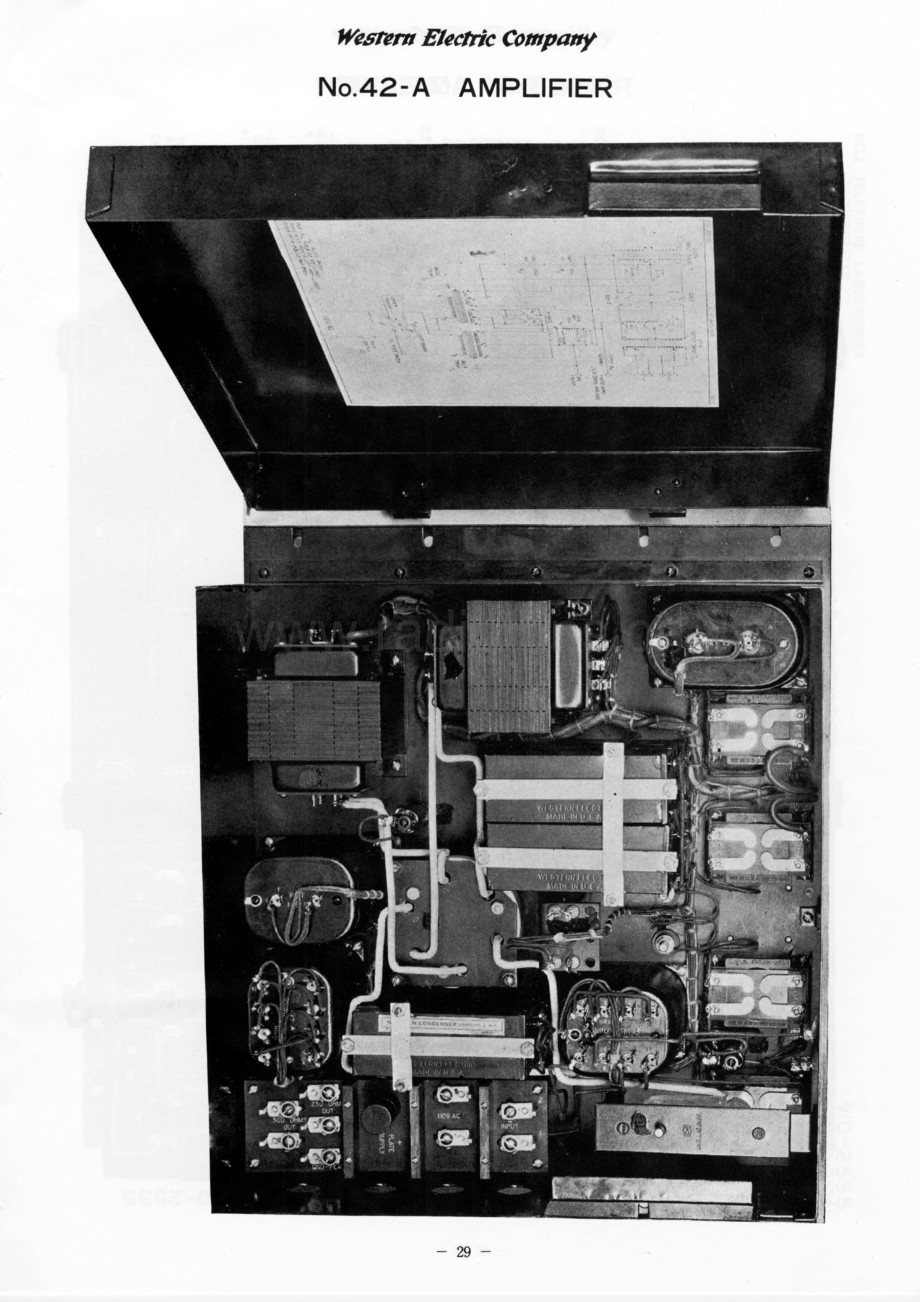 WesternElectric-42A-pwr-sch 维修电路原理图.pdf_第3页