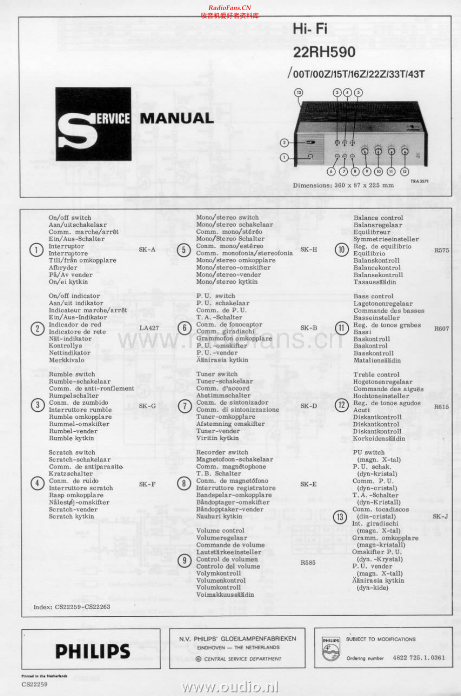 Philips-22RH590-int-sm 维修电路原理图.pdf_第1页