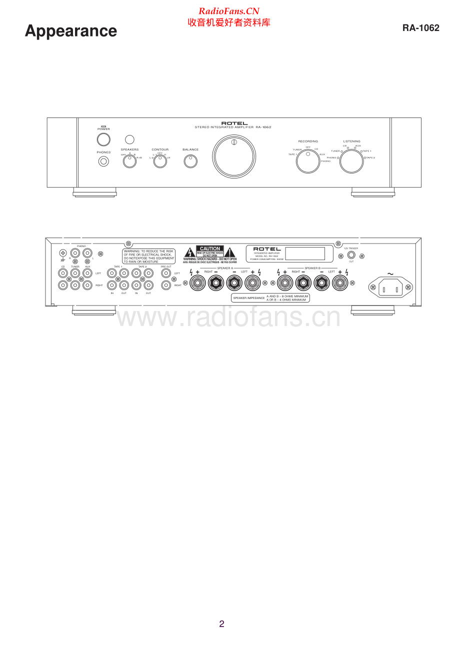 Rotel-RA1062-int-sm 维修电路原理图.pdf_第2页