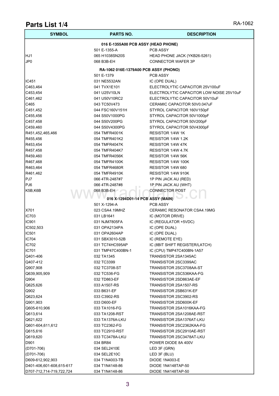 Rotel-RA1062-int-sm 维修电路原理图.pdf_第3页