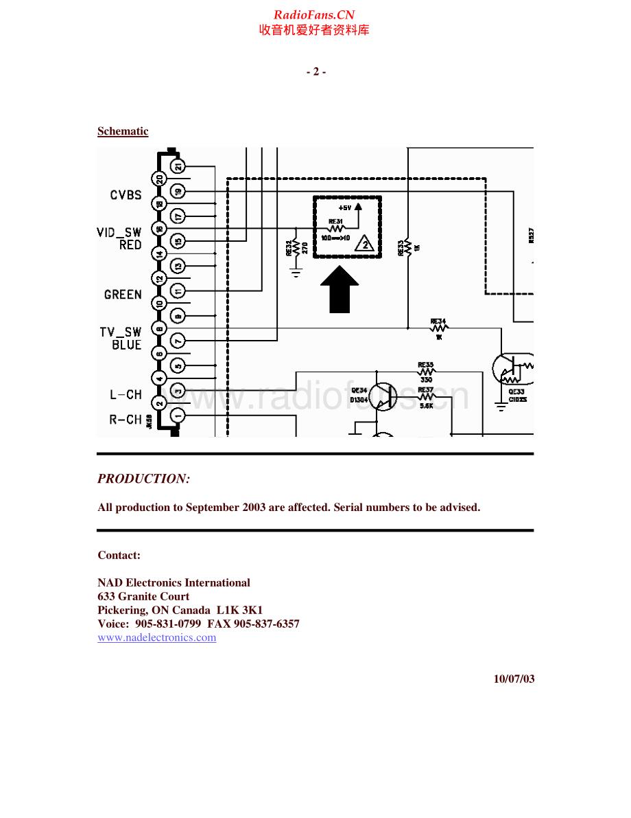 NAD-L70-avr-tb3 维修电路原理图.pdf_第2页