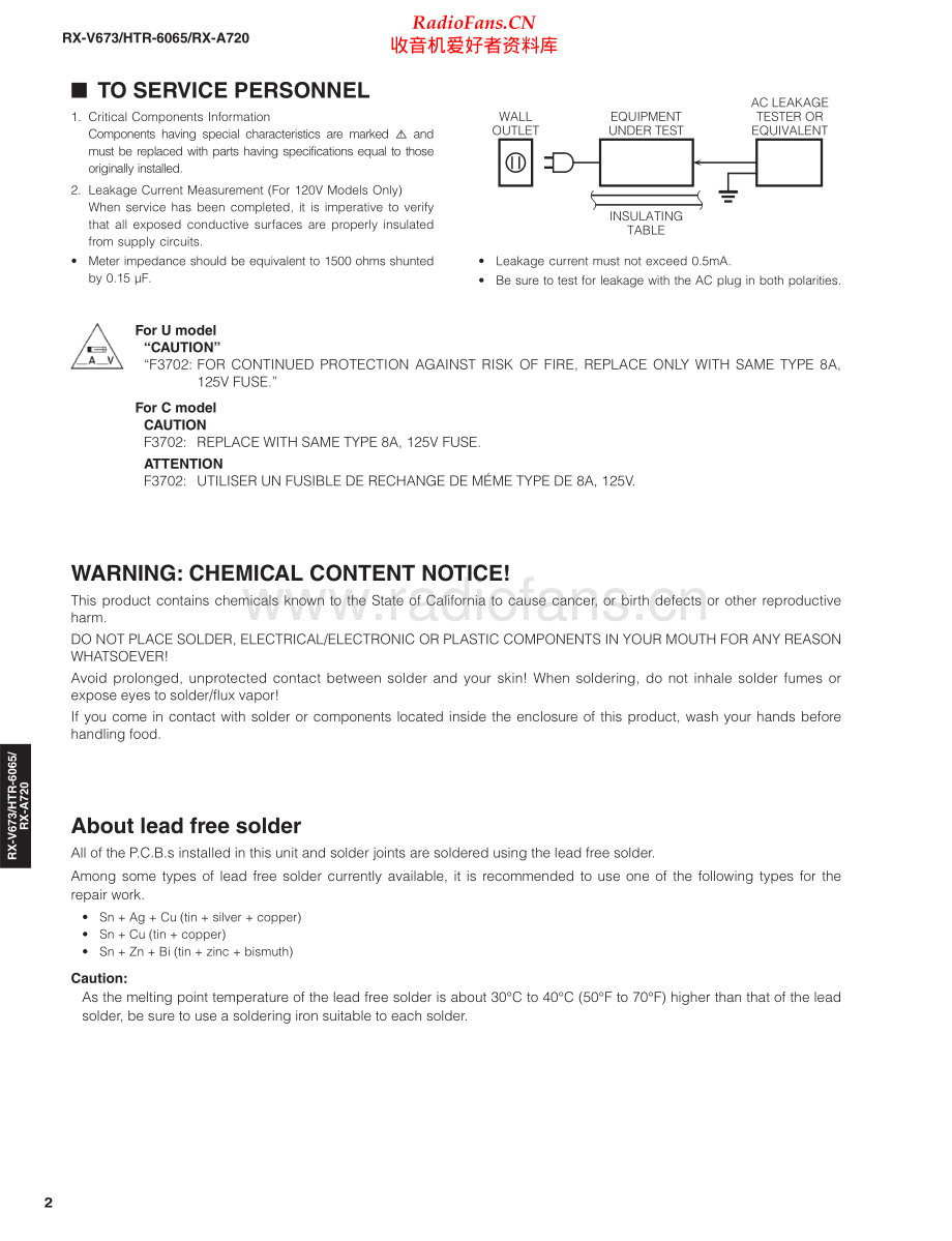 Yamaha-RXA720-avr-sm(1) 维修电路原理图.pdf_第2页
