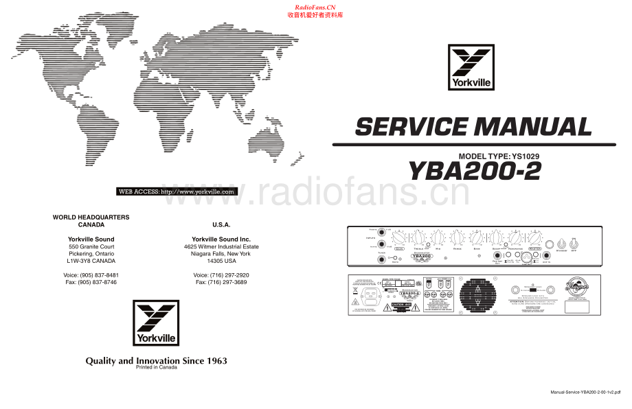 Yorkville-YBA200_2-pwr-sm 维修电路原理图.pdf_第1页