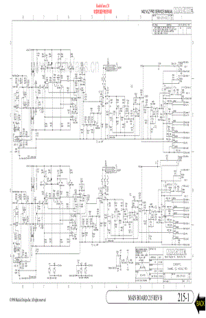 Mackie-1402VLZPRO-mix-sch 维修电路原理图.pdf