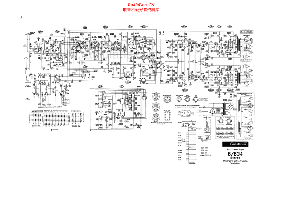 Nordmende-6634-pr-sch 维修电路原理图.pdf_第1页