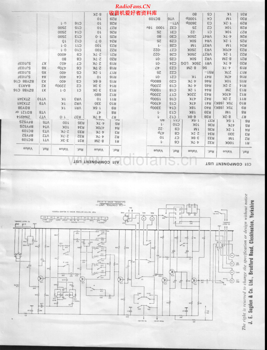 Sugden-C51-pre-sch 维修电路原理图.pdf_第2页