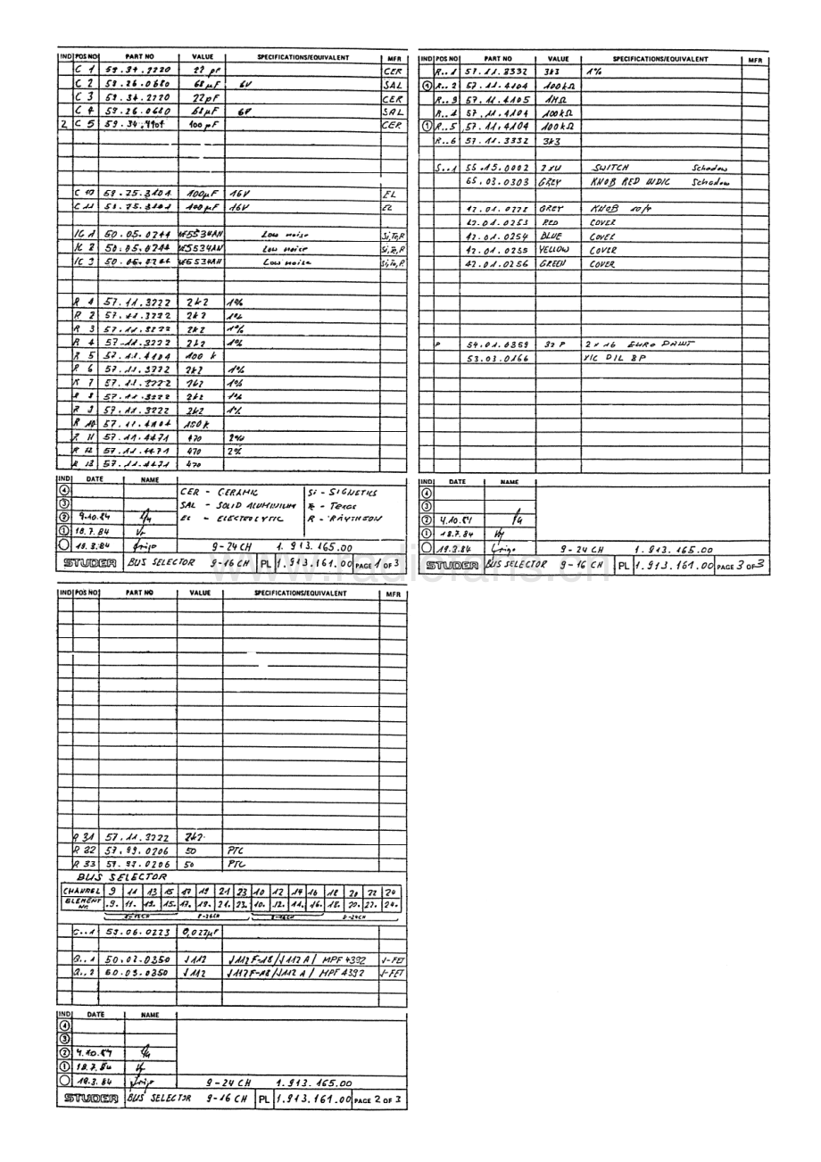 Studer-1_913_161-sel-sch 维修电路原理图.pdf_第3页