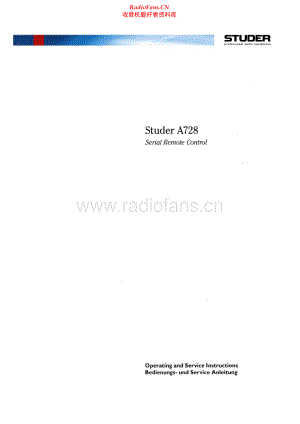 Studer-A728-rem-sch 维修电路原理图.pdf