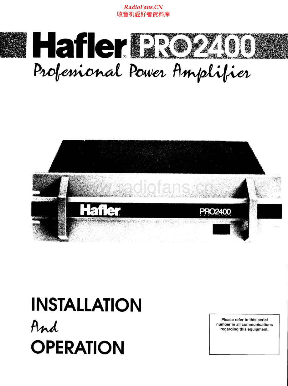 Hafler-PRO2400-pwr-sm维修电路原理图.pdf_第1页